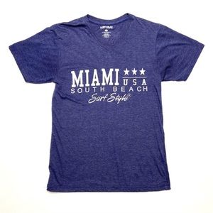 SURF STYLE MIAMI SOUTH BEACH Logo T Shirt